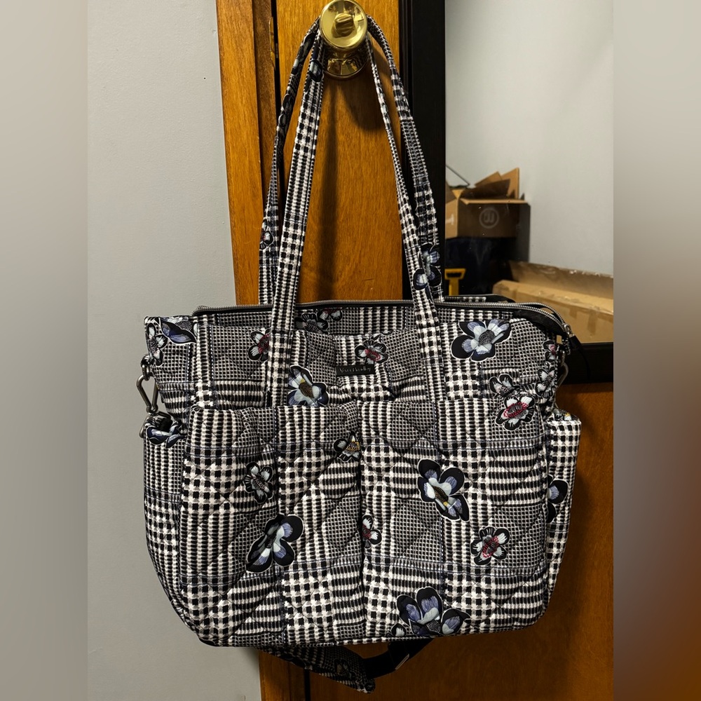 NWOT Vera Bradley Welland Diaper Bag Tote & Changing Pad Clutch